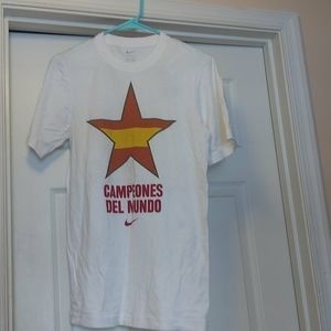 Nike Spain world cup champs shirt